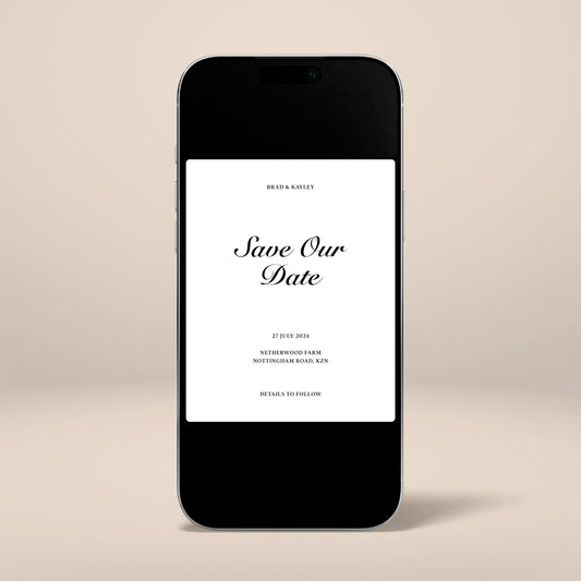 Digital Save The Date - Solae