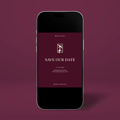 Digital Save The Date - Ever After