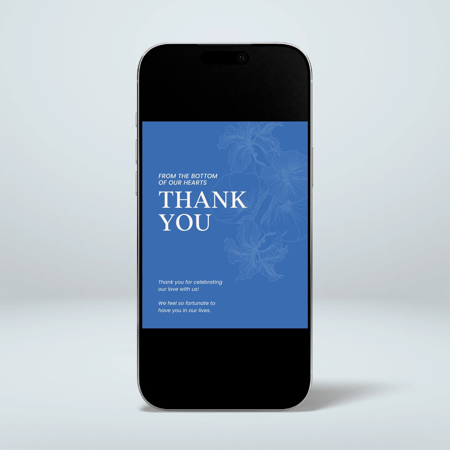 Digital Thank You Card - Nothing Else