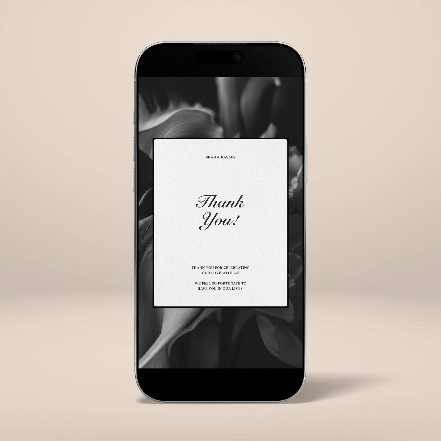 Digital Thank You Card - Solae