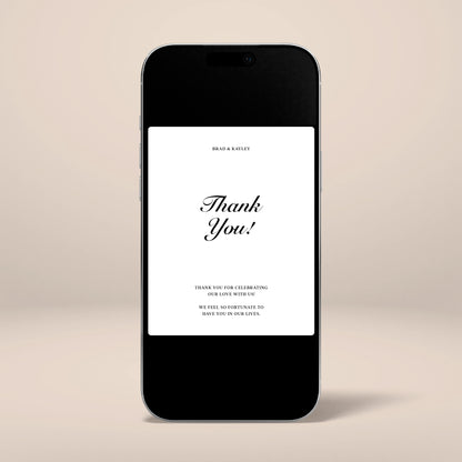 Digital Thank You Card - Solae
