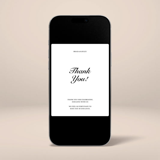 Digital Thank You Card - Solae