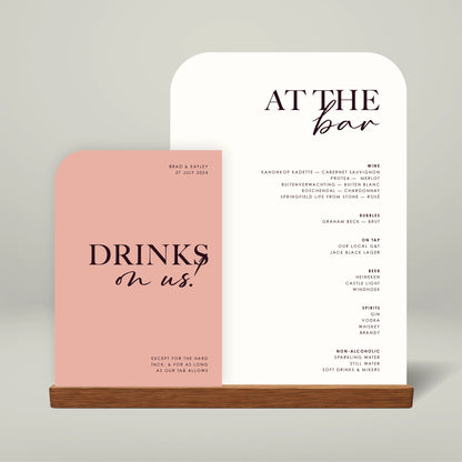 Bar Menu Stack - Forever