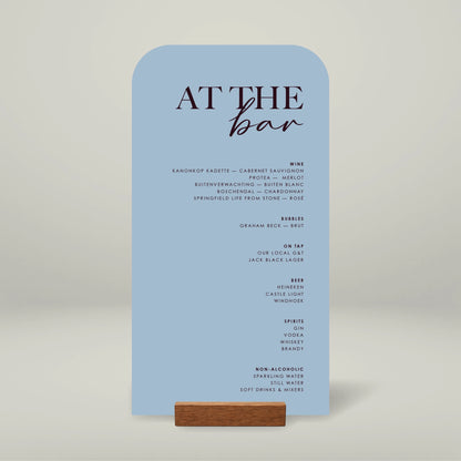 Bar Menu - Forever