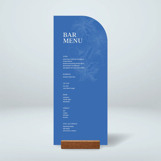 Bar Menu - Nothing Else