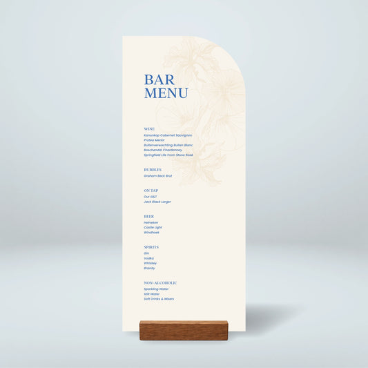 Bar Menu - Nothing Else