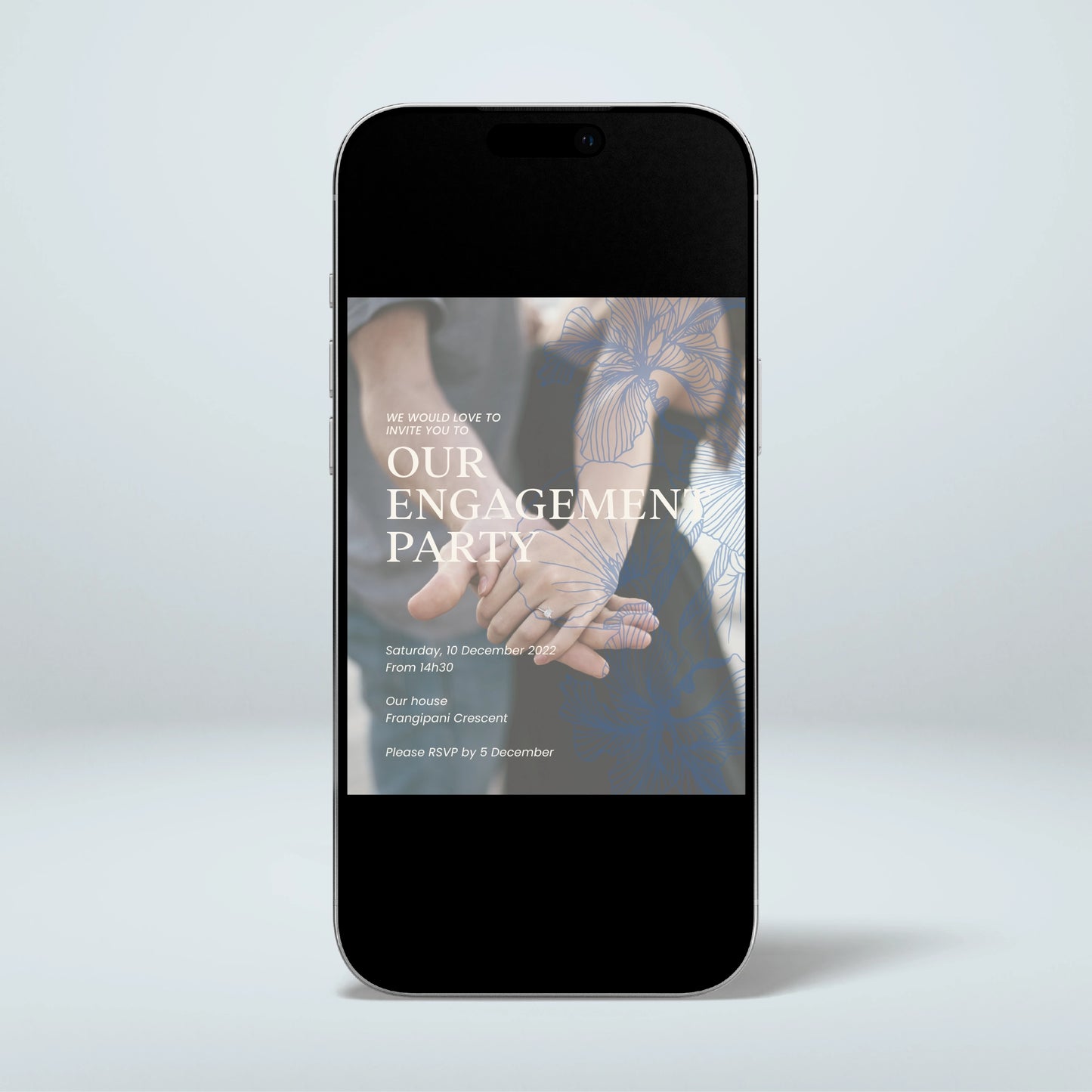 Engagement Party Digital Invitation - Nothing Else