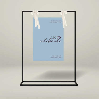 Engagement Party Welcome Sign - Forever