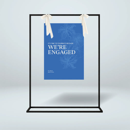 Engagement Party Welcome Sign - Nothing Else