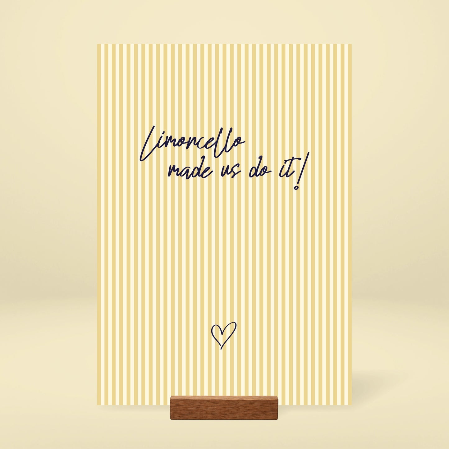 General Sign - Limoncello