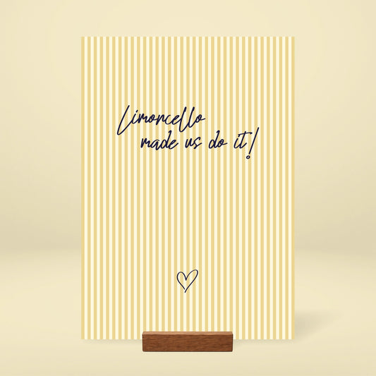 General Sign - Limoncello