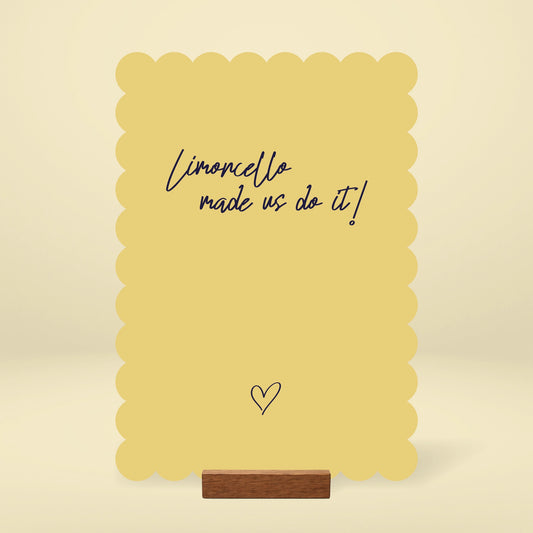 General Sign - Limoncello
