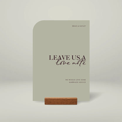 Guest Book Sign - Forever