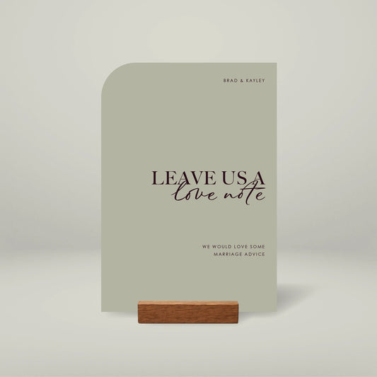 Guest Book Sign - Forever