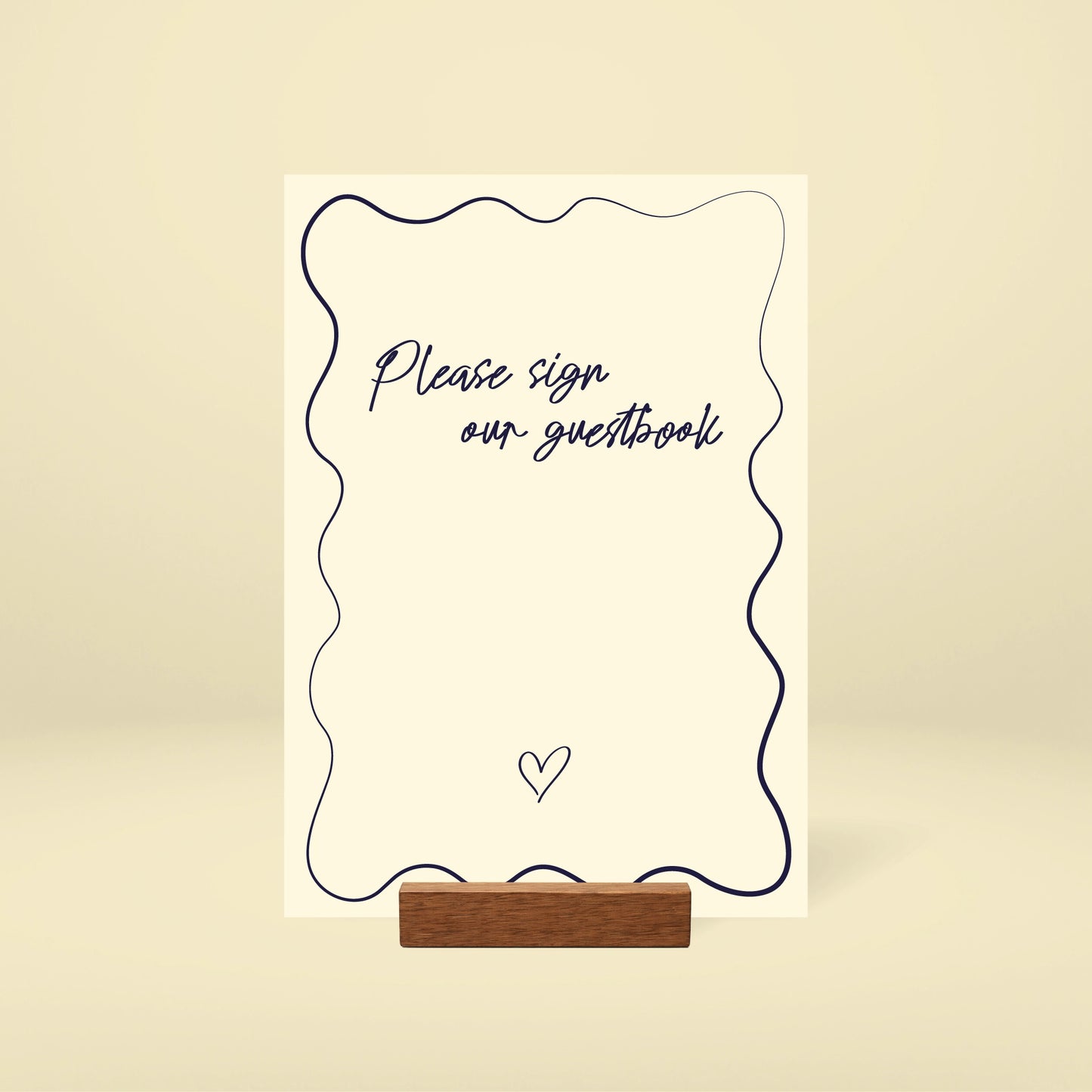 Guest Book Sign - Limoncello