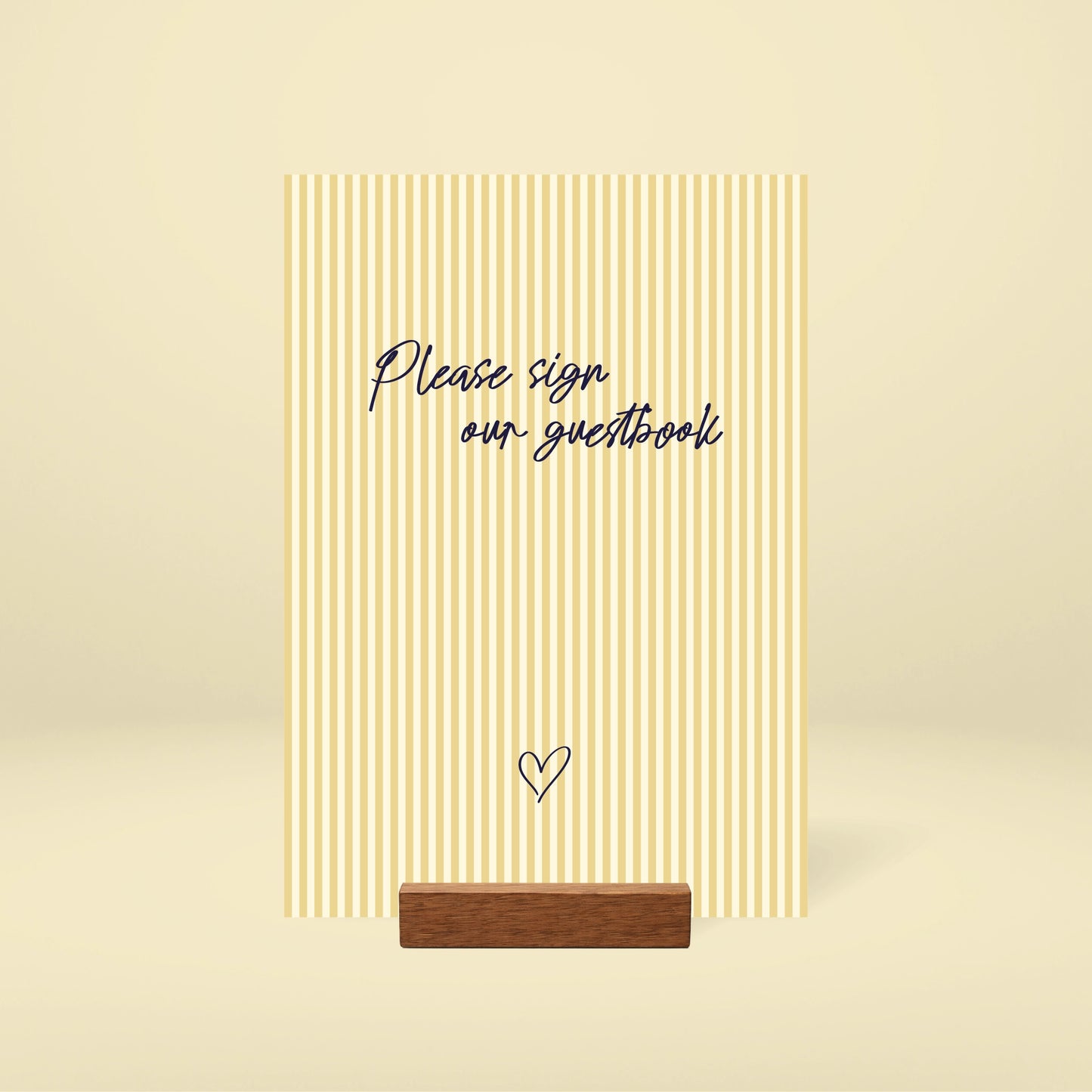 Guest Book Sign - Limoncello