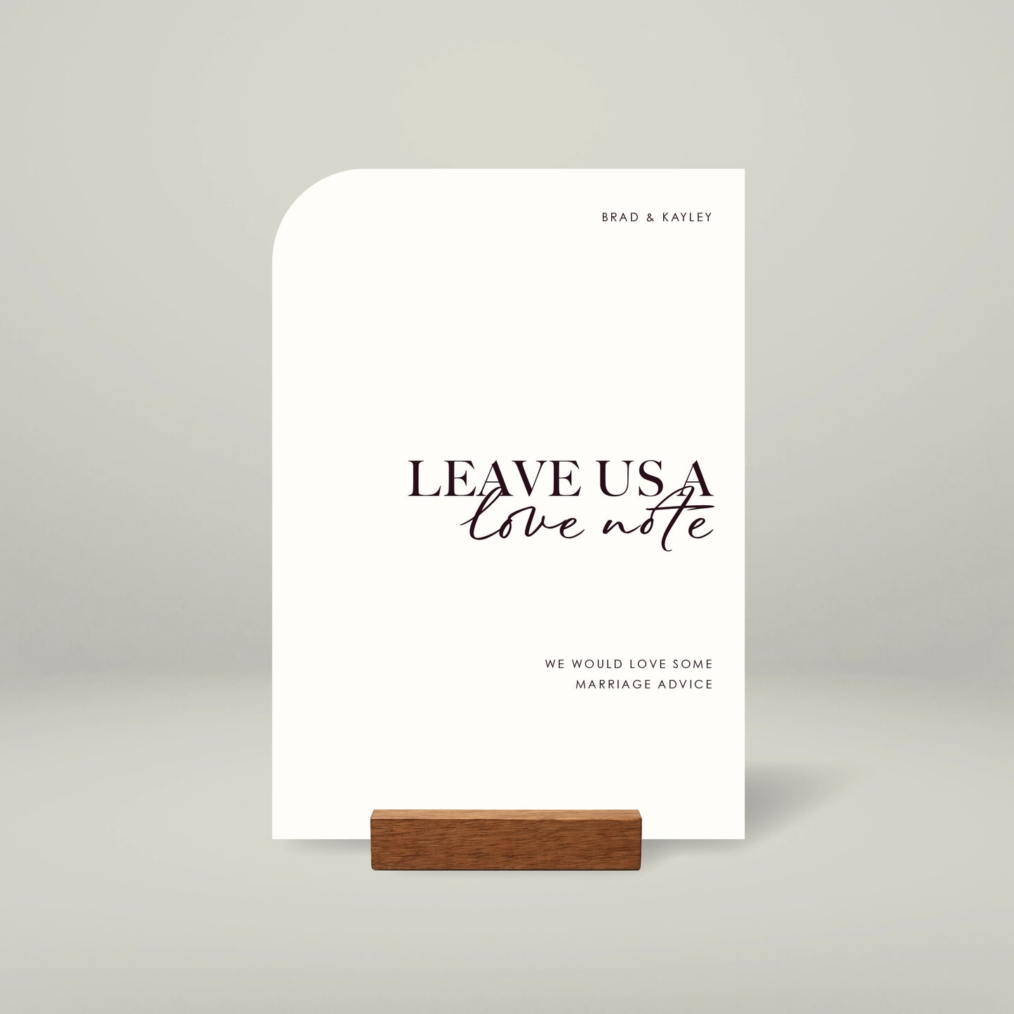 Guest Book Sign - Forever