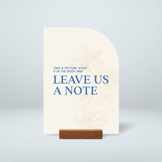 Guest Book Sign - Nothing Else