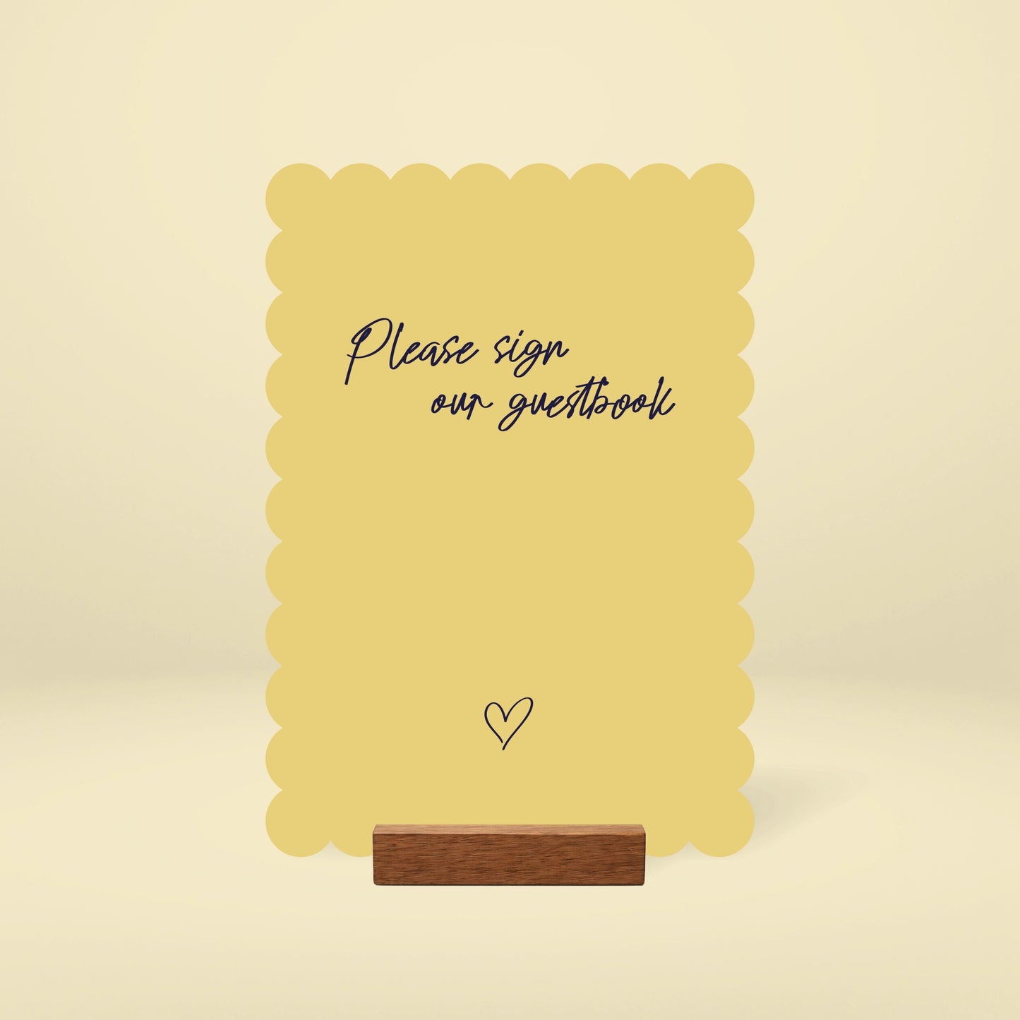 Guest Book Sign - Limoncello