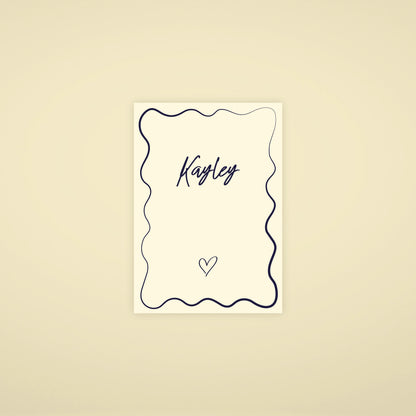 Name Card - Limoncello