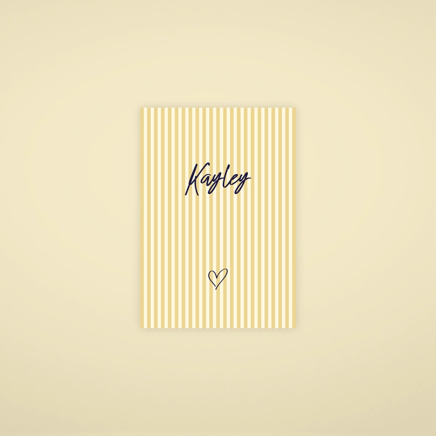 Name Card - Limoncello
