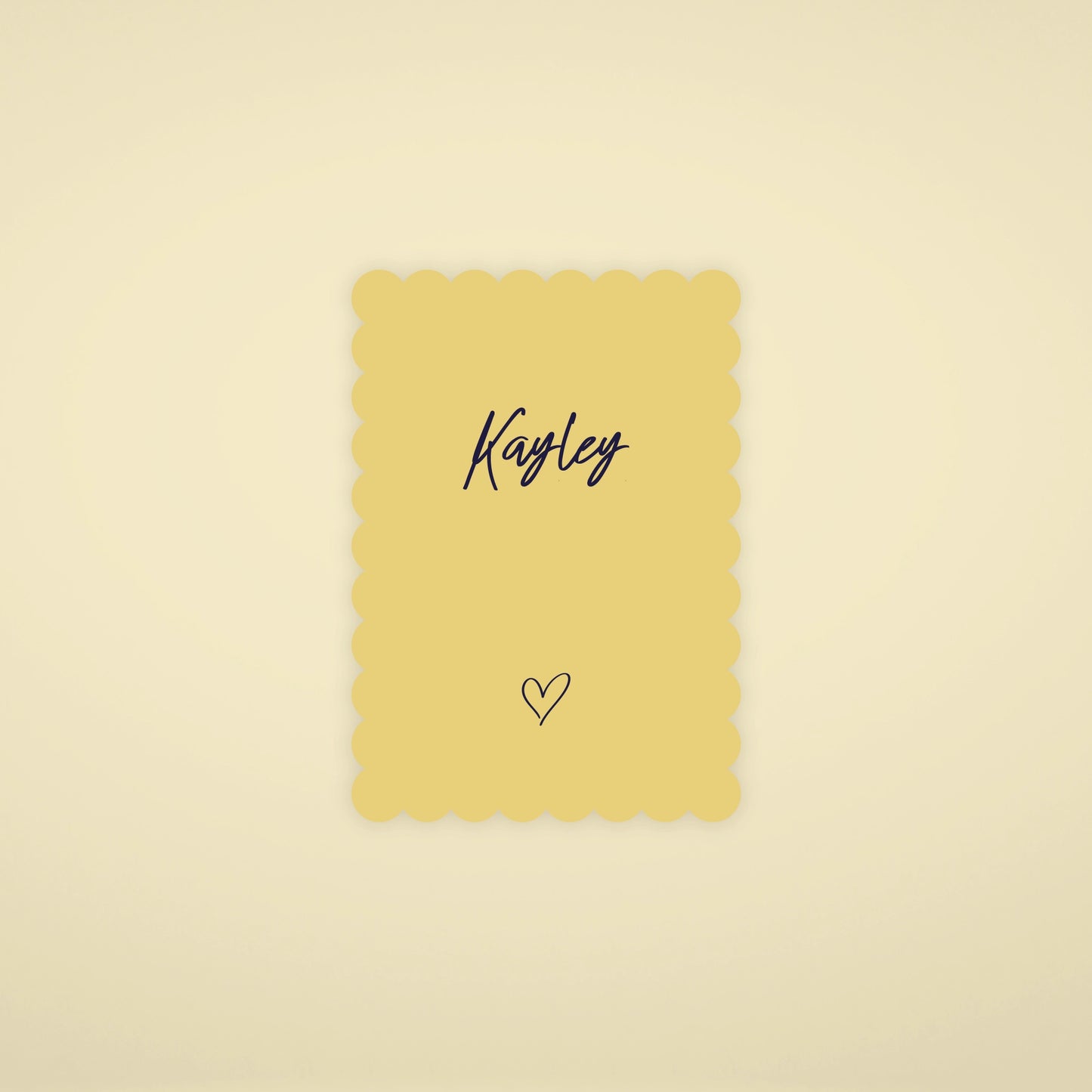 Name Card - Limoncello