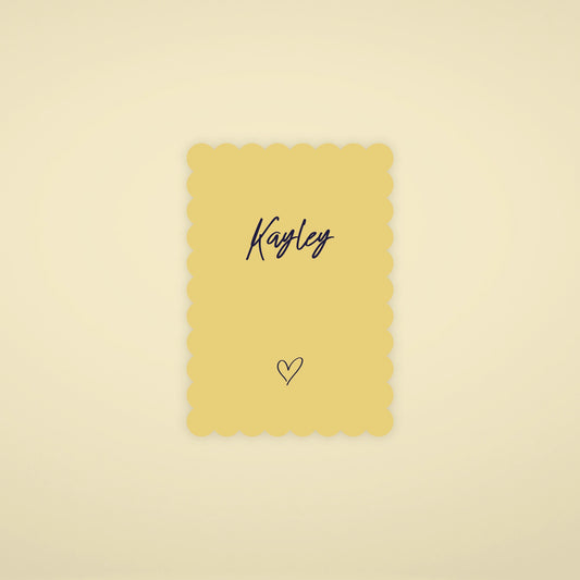 Name Card - Limoncello