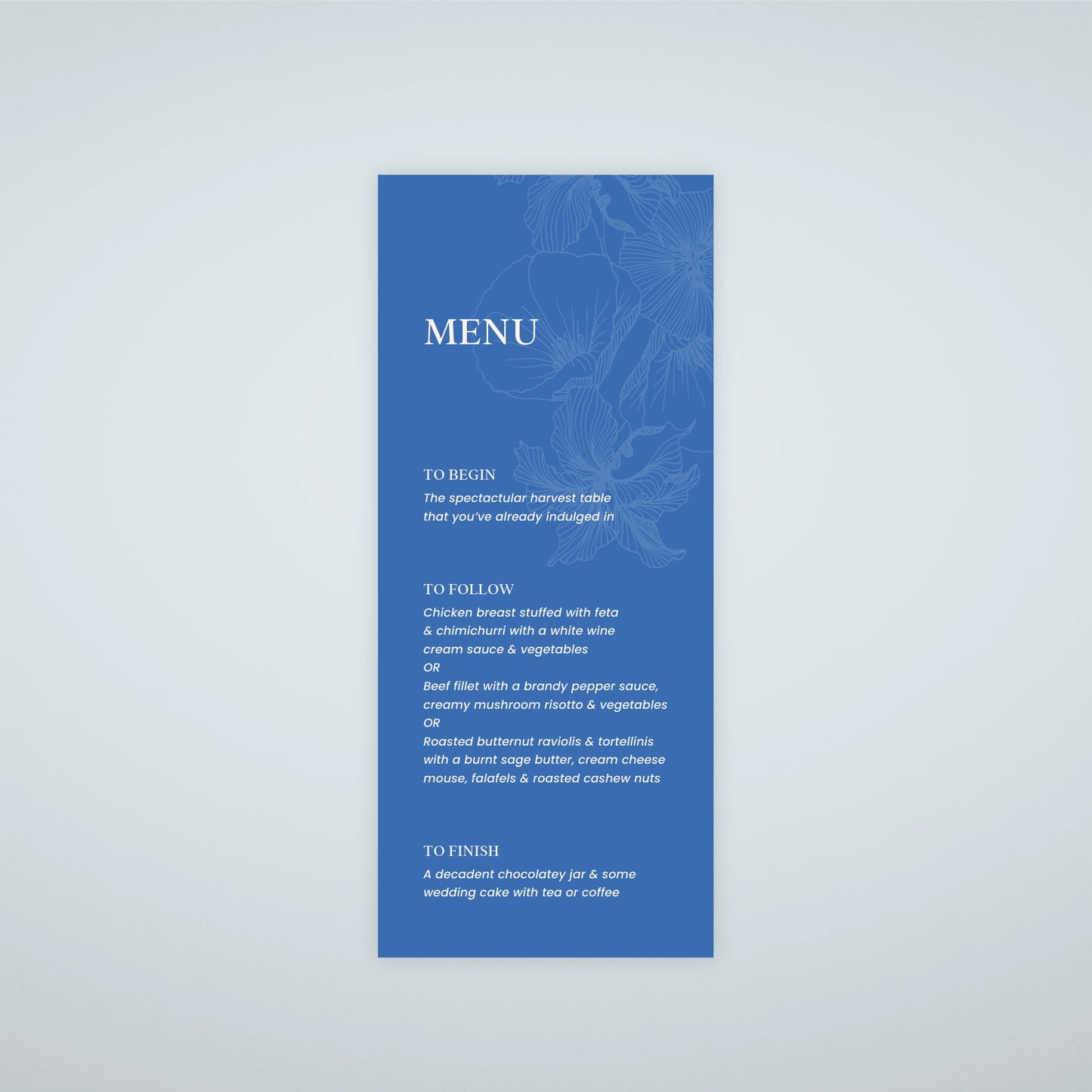 Place Menu - Nothing Else