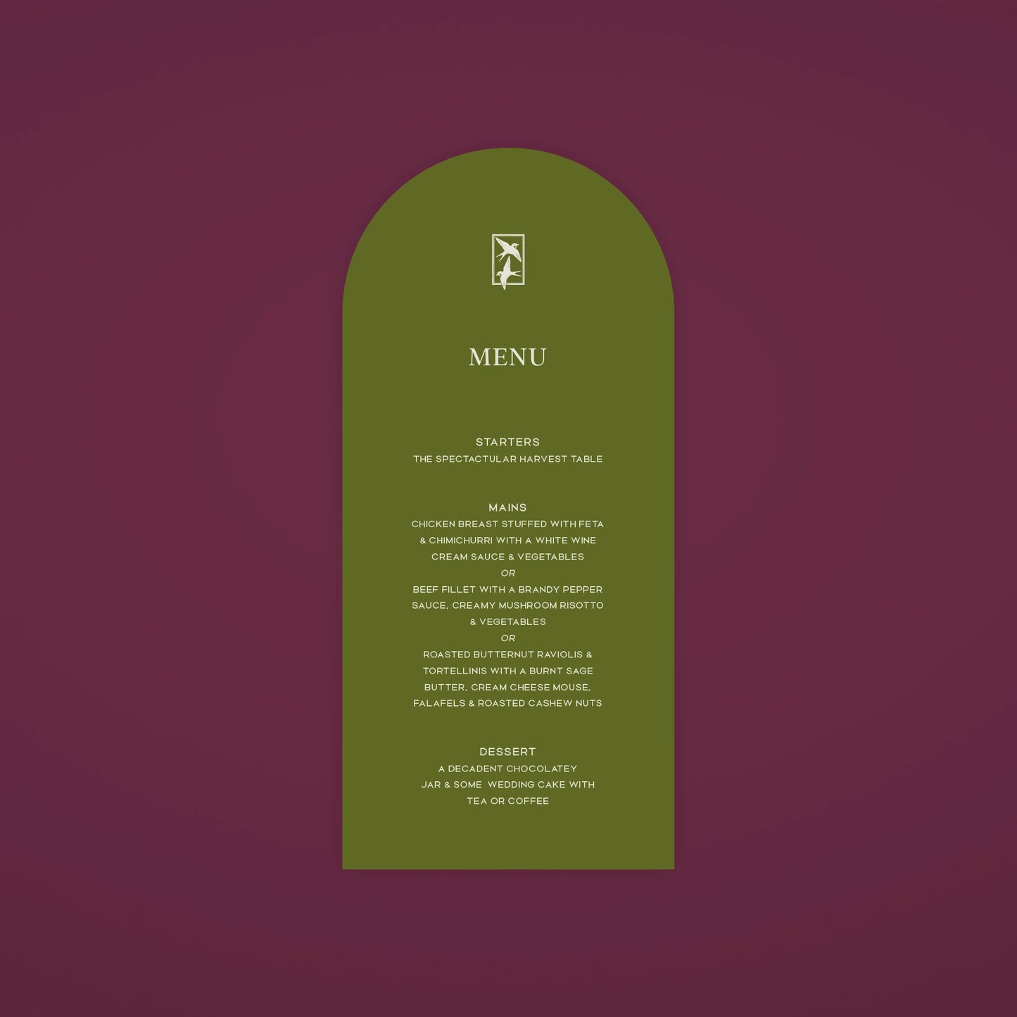 Place Menu - Ever After