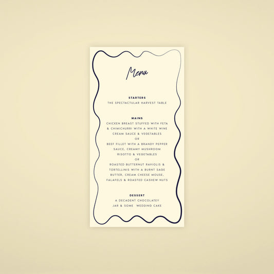 Place Menu - Limoncello