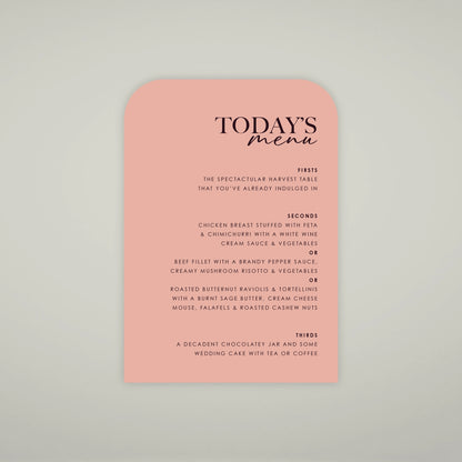 Place Menu - Forever