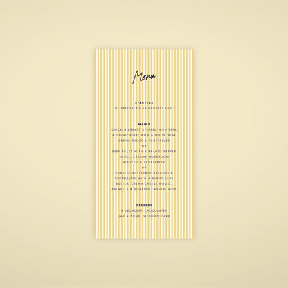 Place Menu - Limoncello