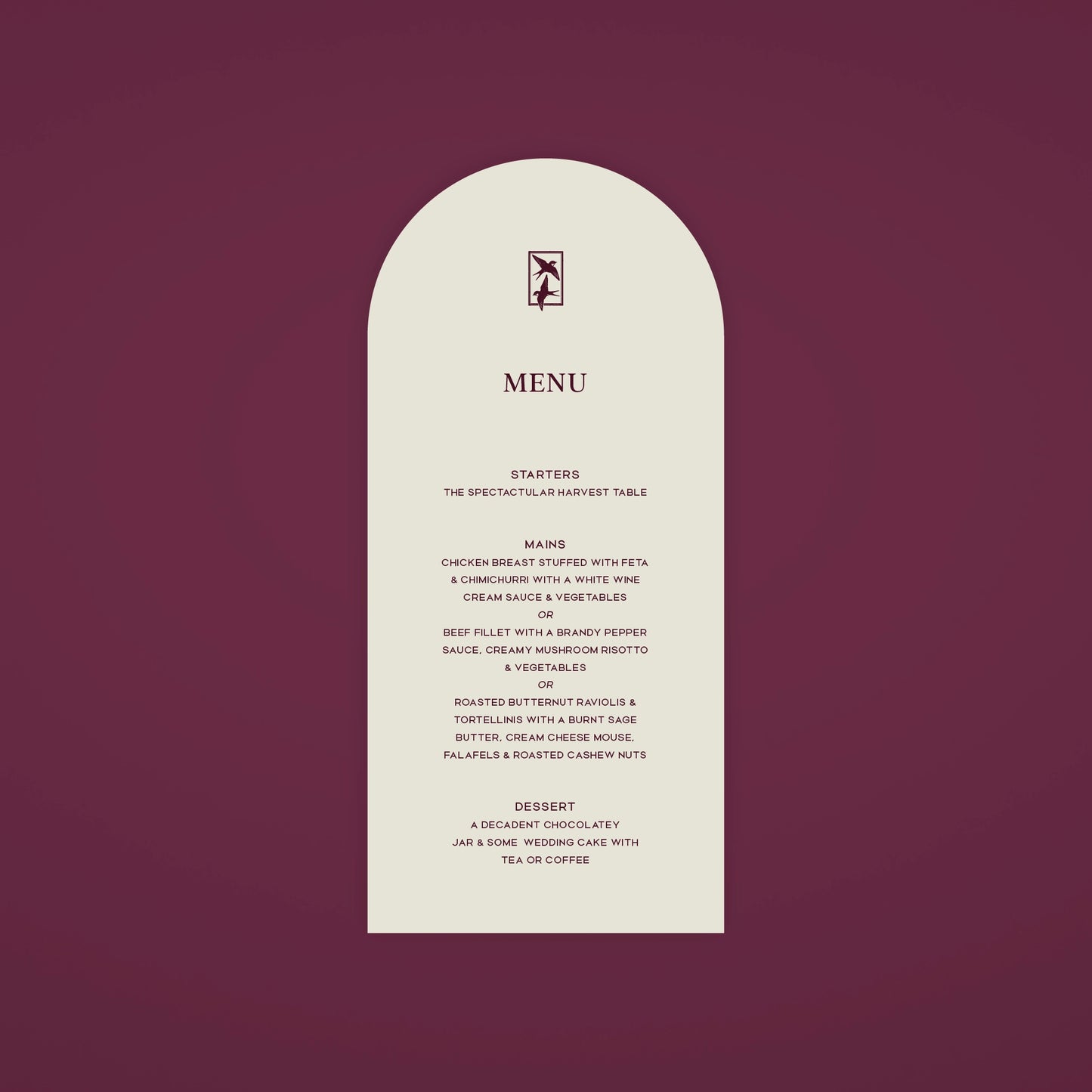 Place Menu - Ever After