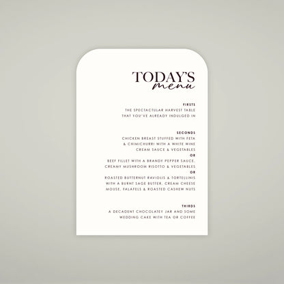Place Menu - Forever