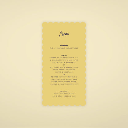 Place Menu - Limoncello