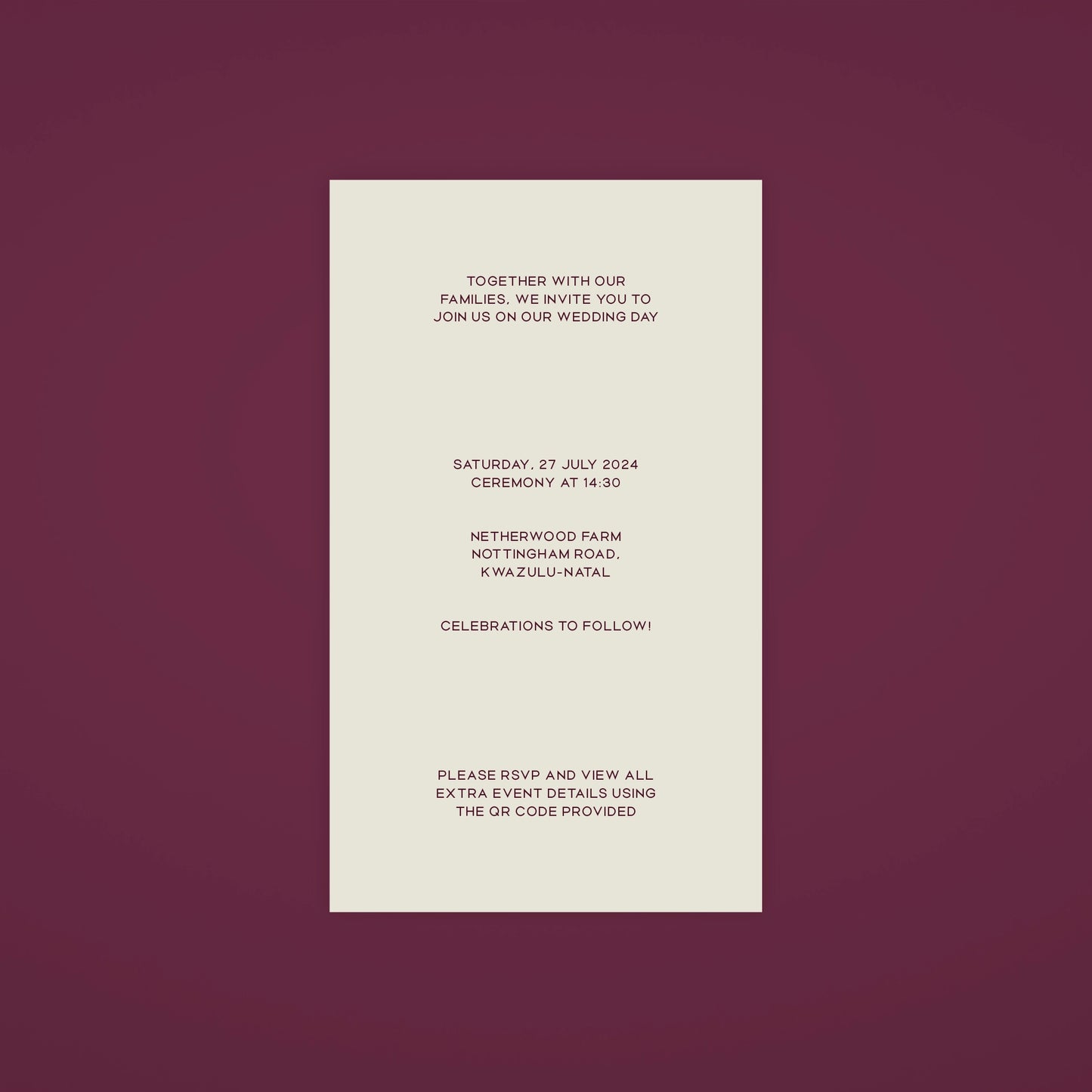 Invitation - Ever After
