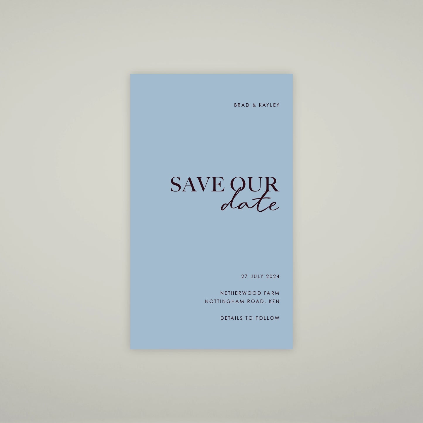 Save The Date - Forever