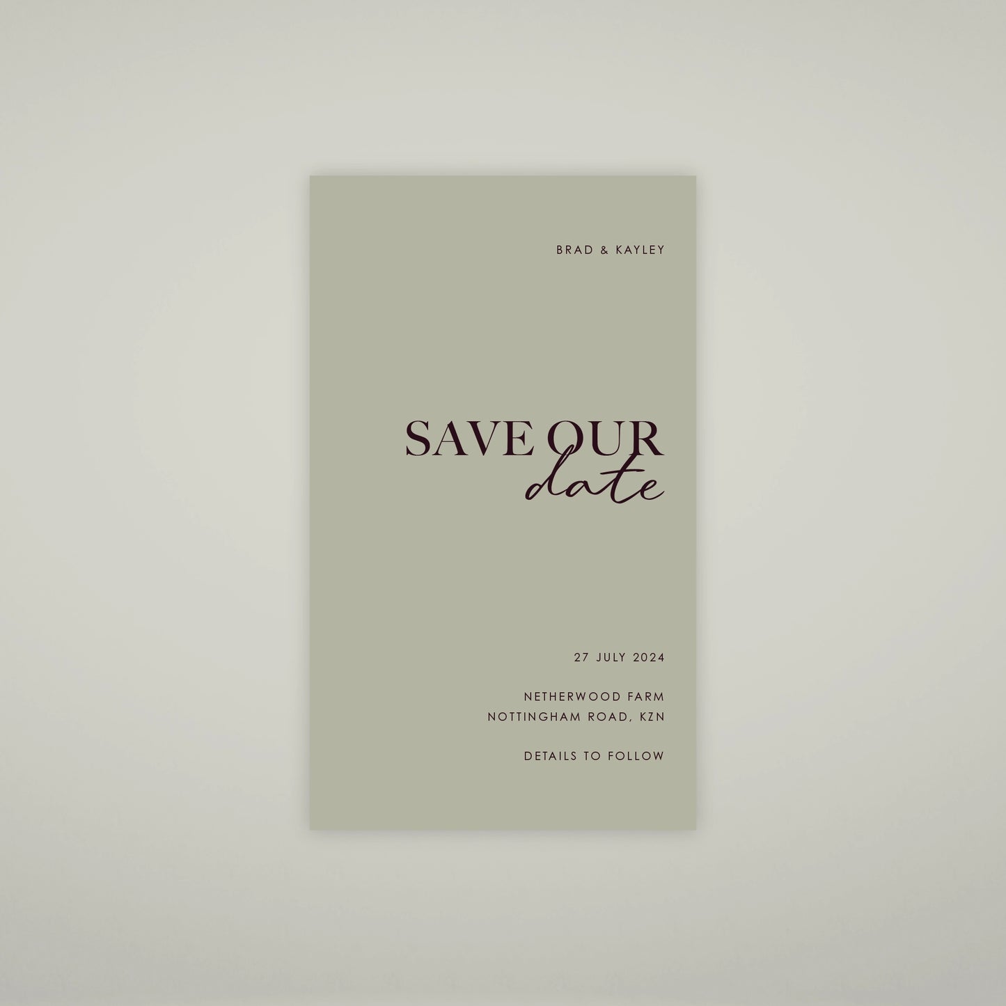 Save The Date - Forever
