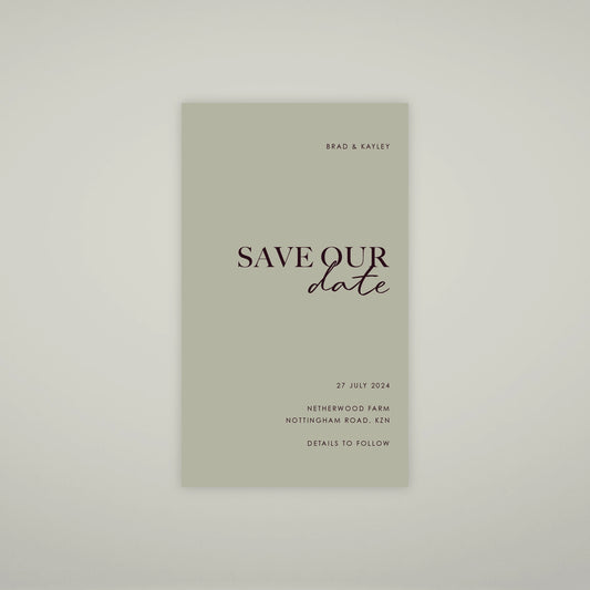 Save The Date - Forever