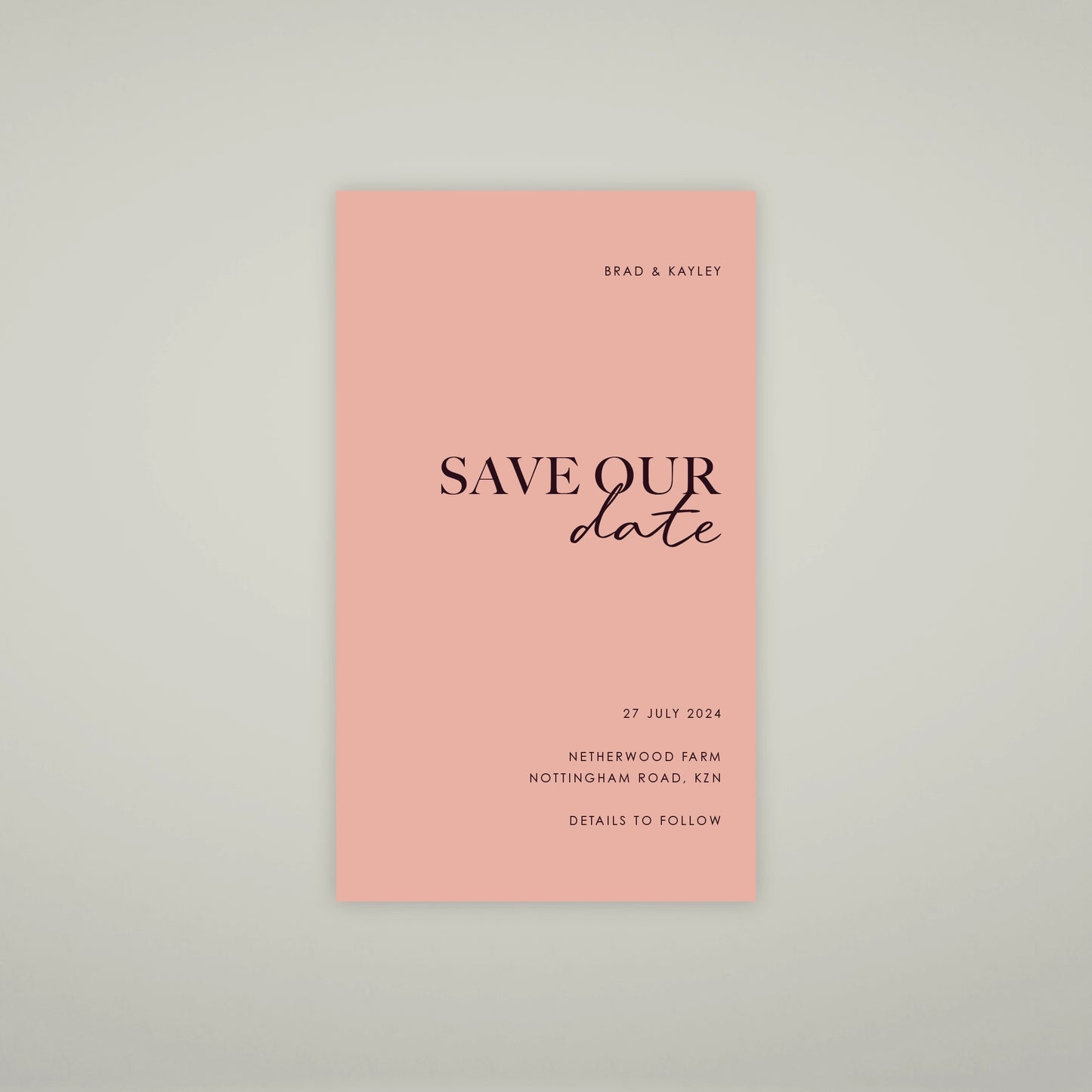 Save The Date - Forever