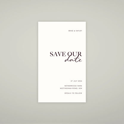 Save The Date - Forever