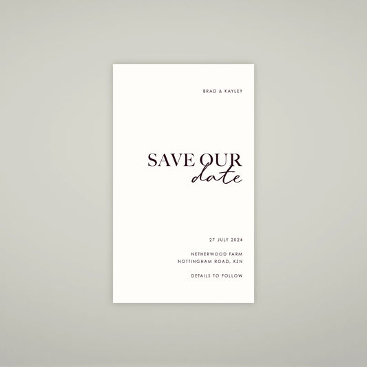 Save The Date - Forever