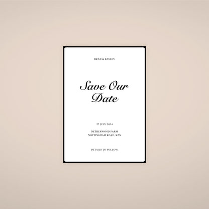 Save The Date - Solae