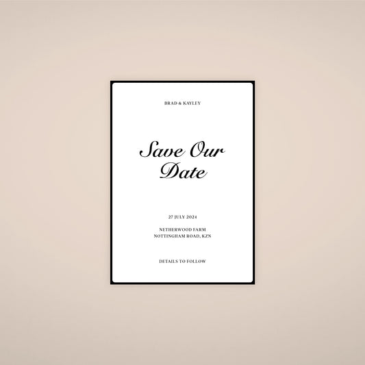 Save The Date - Solae