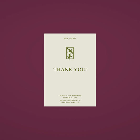 Thank You Card - Ever After