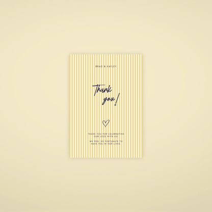 Thank You Card - Limoncello