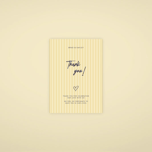Thank You Card - Limoncello
