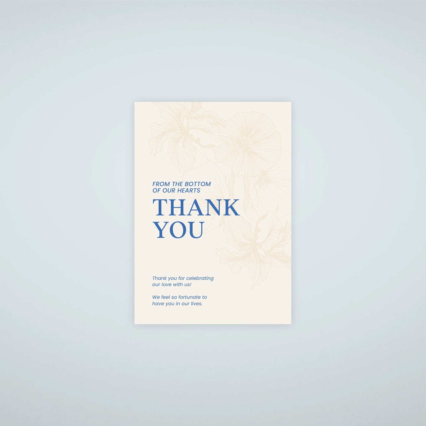 Thank You Card - Nothing Else