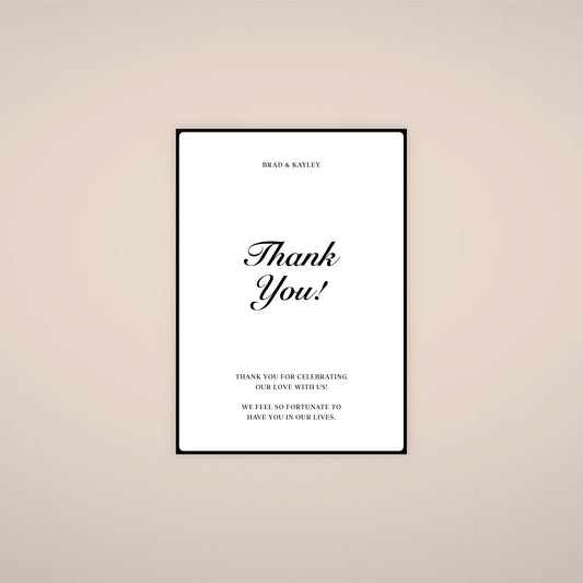 Thank You Card - Solae