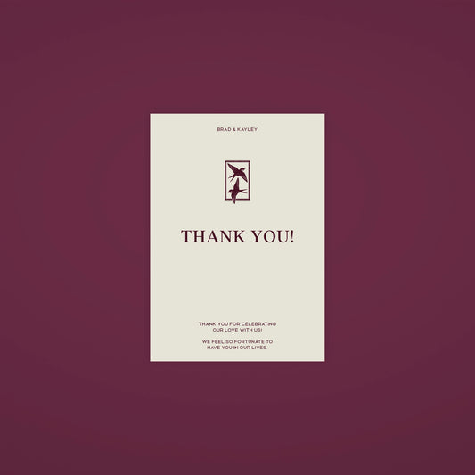 Thank You Card - Ever After